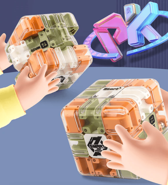 🔥 LAST DAY PROMOTION - 50%OFF 🔥Large Labyrinth 3D Puzzle Maze Cube - Engaging Brain Teaser Toy