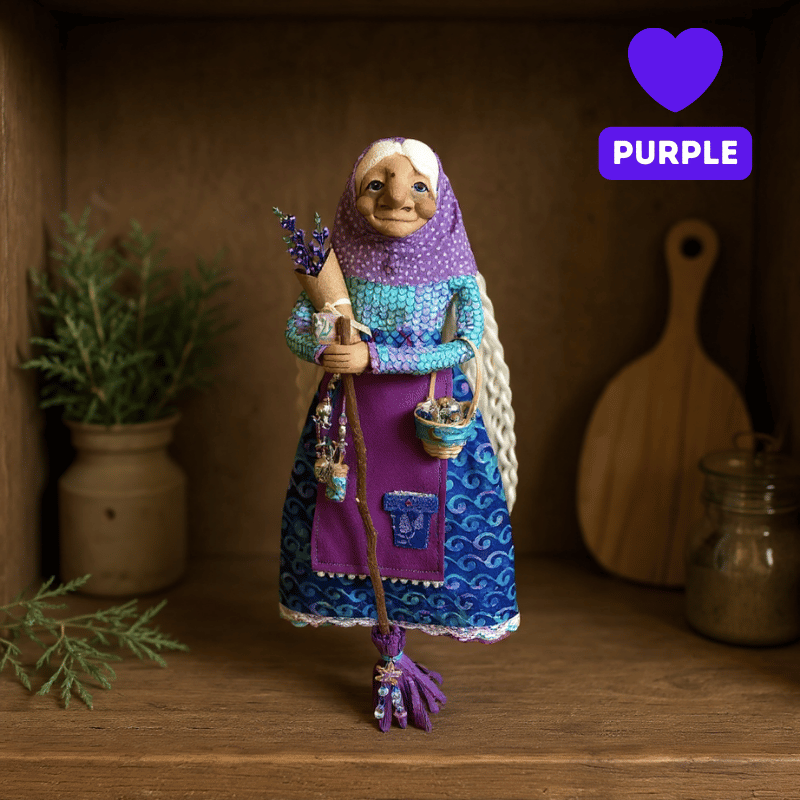 🧙‍♀️Limited Handmade Kitchen Witch Dolls — Bring Luck & Charm to Your Home!